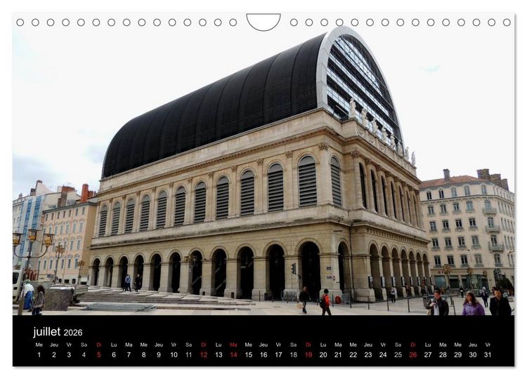 Produktbild: Tout simplement Lyon (Calendrier mural 2026 DIN A4 vertical), CALVENDO calendrier mensuel