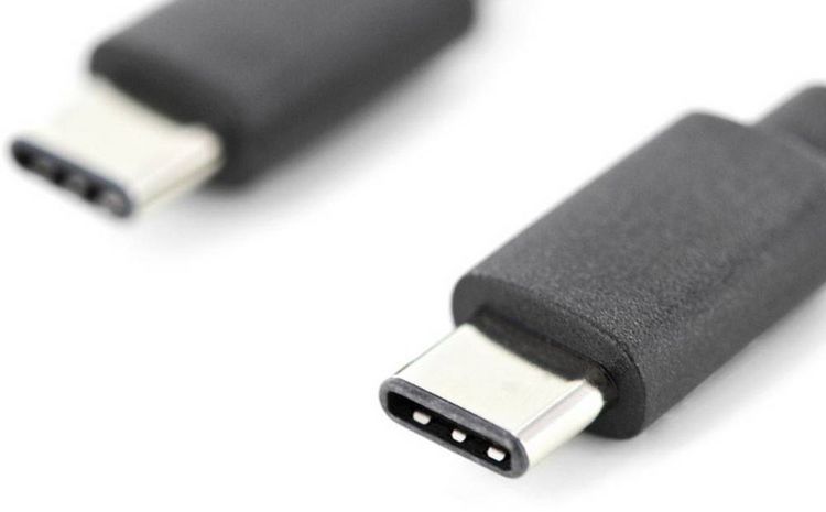 Produktbild: Digitus USB-Kabel USB 2.0 USB-C&reg; Stecker, USB-C&reg; Stecker 3.00 m Schwarz Flexibel, Folienschirm, Geflechtschirm, Geschirmt, doppelt geschirmt, mit