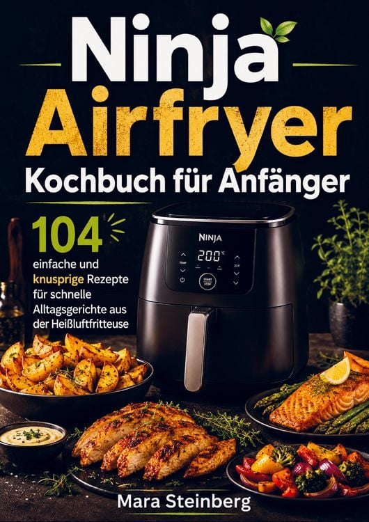 Produktbild: Ninja Airfryer Kochbuch f&uuml;r Anf&auml;nger