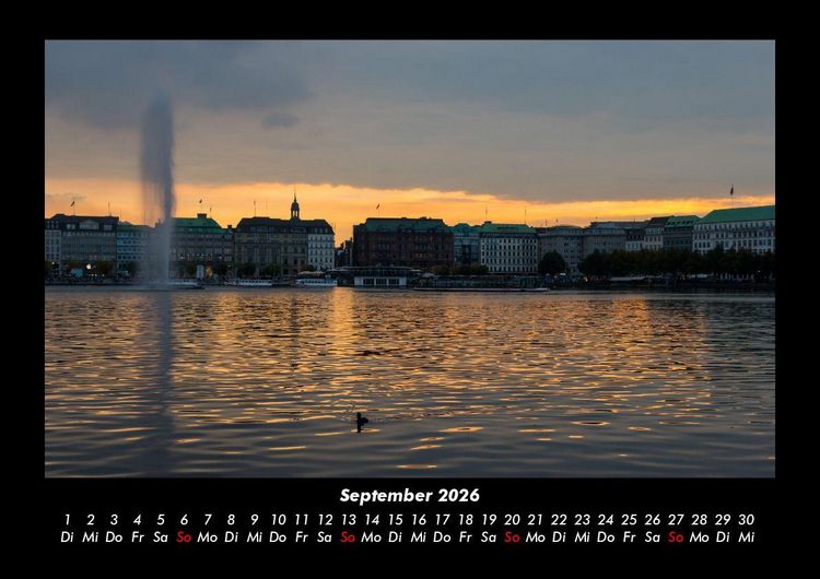 Produktbild: Hamburgs Sch&ouml;nheit 2026 Fotokalender DIN A3