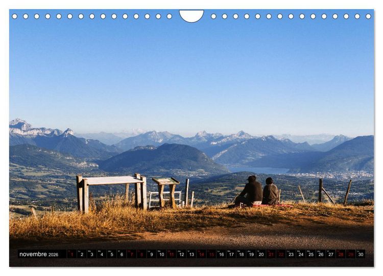 Produktbild: Lac d'Annecy &agrave; vue d'&oelig;il (Calendrier mural 2026 DIN A4 vertical), CALVENDO calendrier mensuel