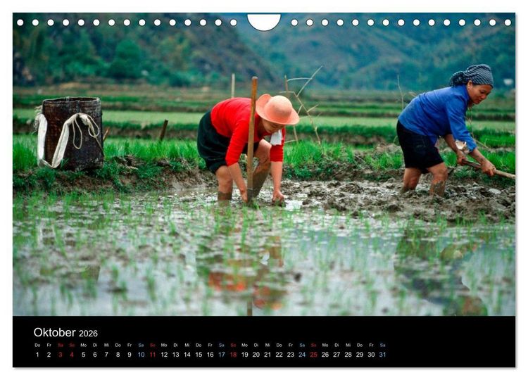 Produktbild: VIETNAM (Wandkalender 2026 DIN A4 quer), CALVENDO Monatskalender