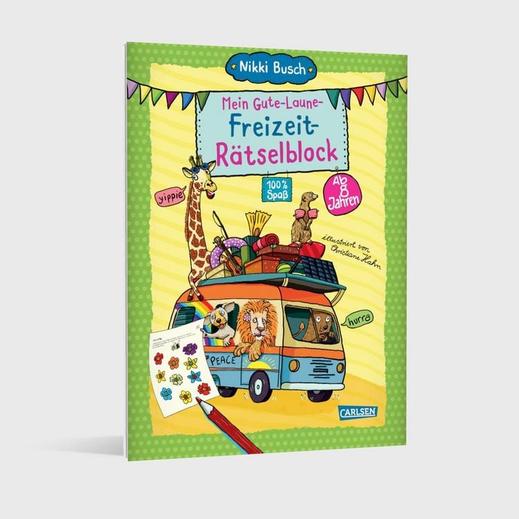 Produktbild: R&auml;tselspa&szlig; Grundschule: Mein Gute-Laune-Freizeit-R&auml;tselblock
