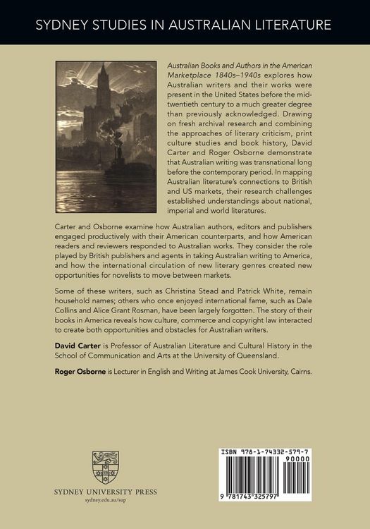 Produktbild: Australian Books and Authors in the American Marketplace 1840s-1940s