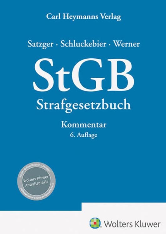 Produktbild: StGB Kommentar zum Strafgesetzbuch