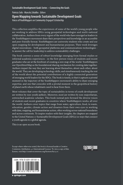 Produktbild: Open Mapping towards Sustainable Development Goals