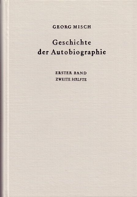 Produktbild: Geschichte der Autobiographie