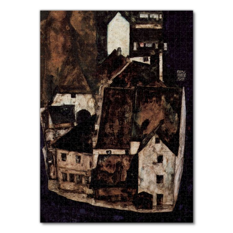 Produktbild: Lais Puzzle Egon Schiele - Tote Stadt oder Stadt am blauen Flu&szlig; 1000 Teile