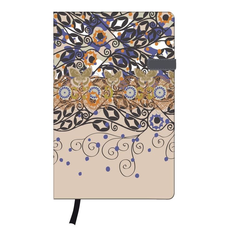 Herlitz My.book Lady Notizbuch A5 - Stylisches Design Mit Magnetverschluss & Leseband