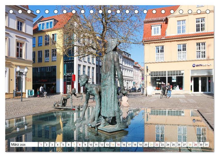 Produktbild: Einladung nach Greifswald (Tischkalender 2026 DIN A5 quer), CALVENDO Monatskalender