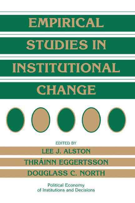 Produktbild: Empirical Studies in Institutional Change