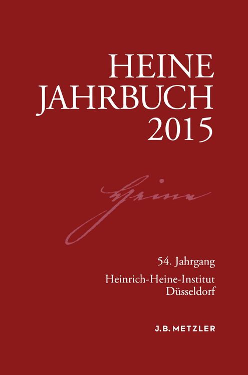 Produktbild: Heine-Jahrbuch 2015