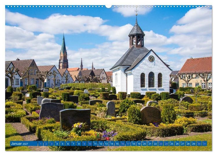 Produktbild: Unterwegs entlang der Schlei (hochwertiger Premium Wandkalender 2027 DIN A2 quer), Kunstdruck in Hochglanz
