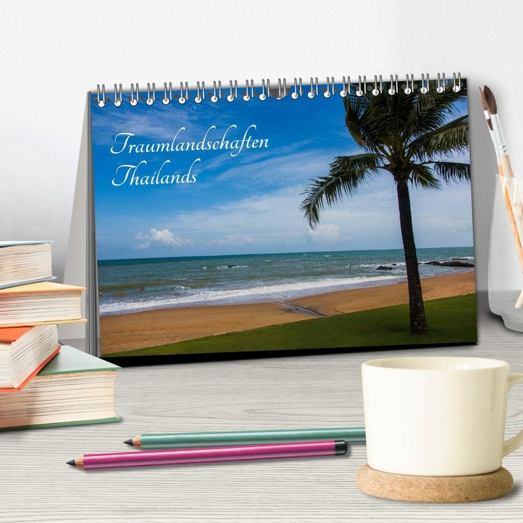 Produktbild: Traumlandschaften Thailands (Tischkalender 2026 DIN A5 quer), CALVENDO Monatskalender