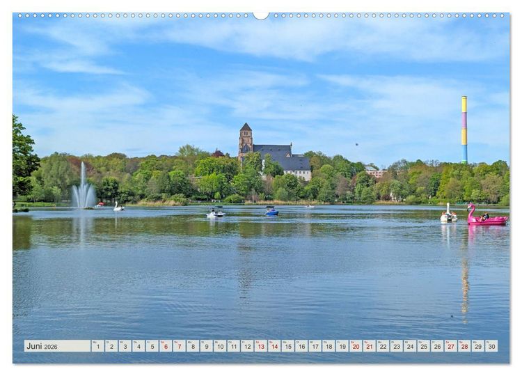 Produktbild: Chemnitz Impressionen aus der Kulturhauptstadt (hochwertiger Premium Wandkalender 2026 DIN A2 quer), Kunstdruck in Hochglanz