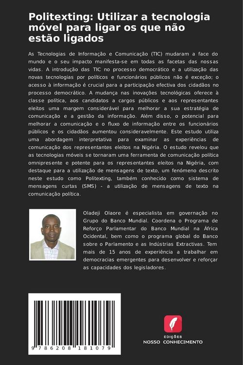 Produktbild: Politexting: Utilizar a tecnologia m&oacute;vel para ligar os que n&atilde;o est&atilde;o ligados