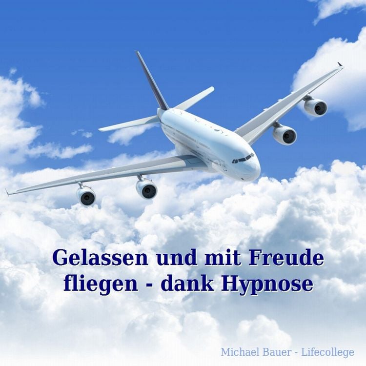 Produktbild: Gelassen und mit Freude fliegen - dank Hypnose