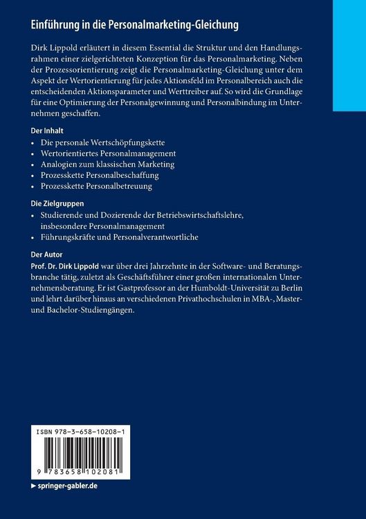 Produktbild: Einführung in die Personalmarketing-Gleichung