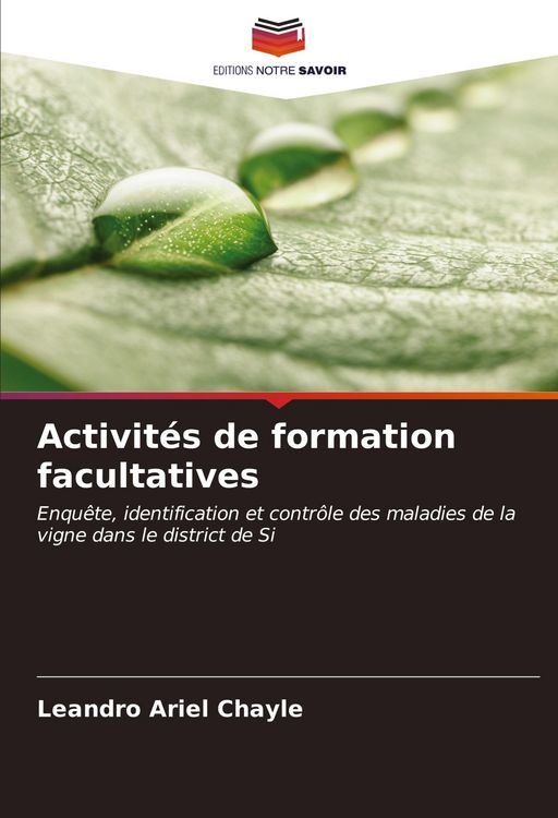 Produktbild: Activit&eacute;s de formation facultatives