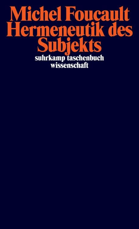 Produktbild: Hermeneutik des Subjekts