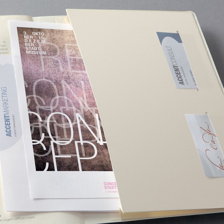 Produktbild: SIGEL CO647 Notizbuch Conceptum, ca. A4, liniert, Hardcover, dunkelblau
