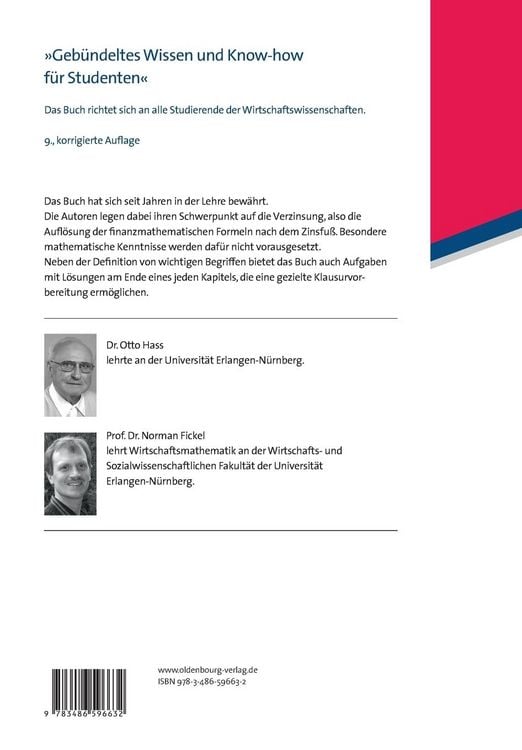 Produktbild: Finanzmathematik