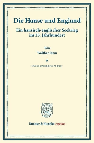 Produktbild: Die Hanse und England.