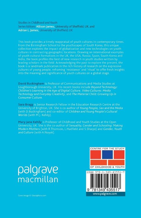 Produktbild: Youth Cultures in the Age of Global Media