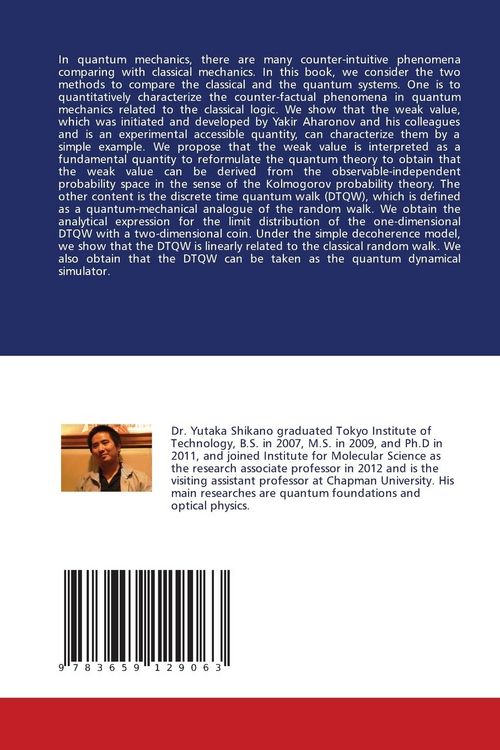 Produktbild: Time in Weak Value and Discrete Time Quantum Walk