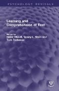 Produktbild: Learning and Comprehension of Text