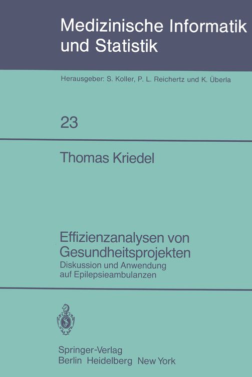 Produktbild: Effizienzanalysen von Gesundheitsprojekten