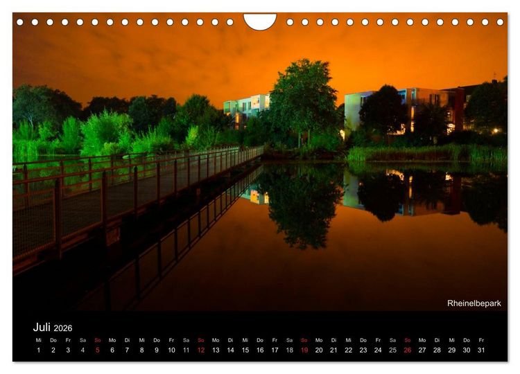 Produktbild: Gelsenkirchen 2026 (Wandkalender 2026 DIN A4 quer), CALVENDO Monatskalender