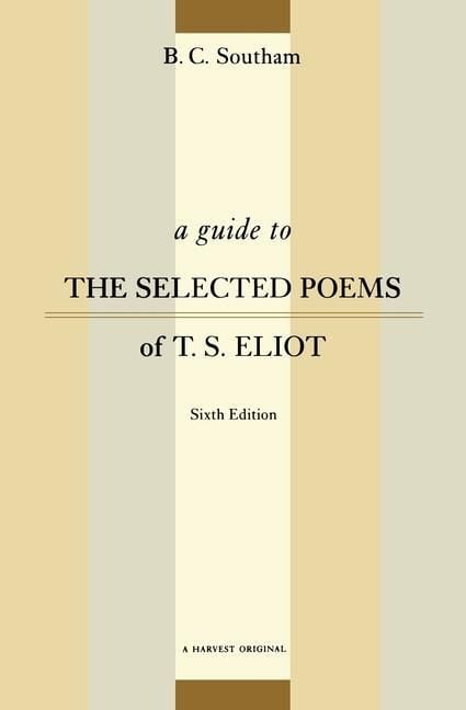 Produktbild: A Guide to the Selected Poems of T.S. Eliot
