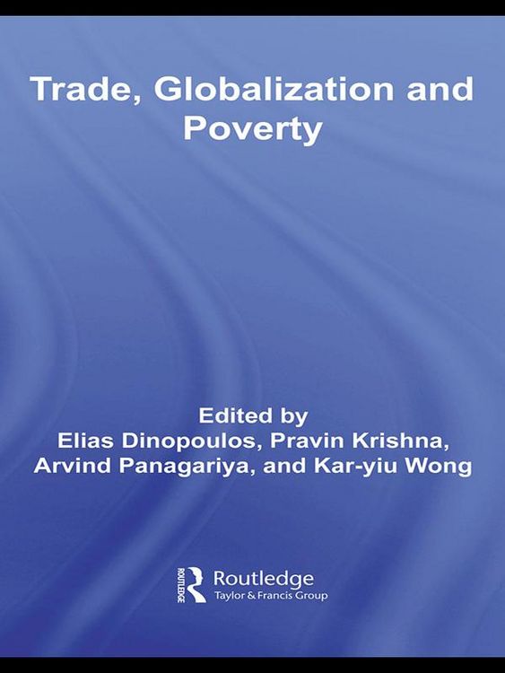 Produktbild: Trade, Globalization and Poverty