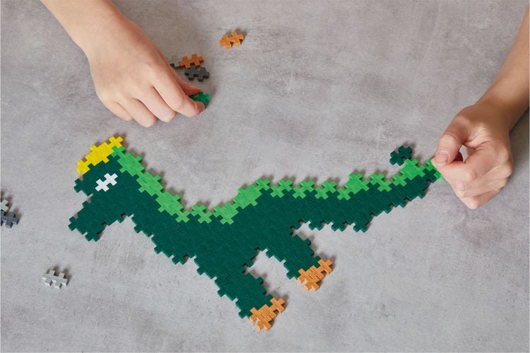 Produktbild: Plus Plus,600 Kreativ Bausteine Dinosaurier