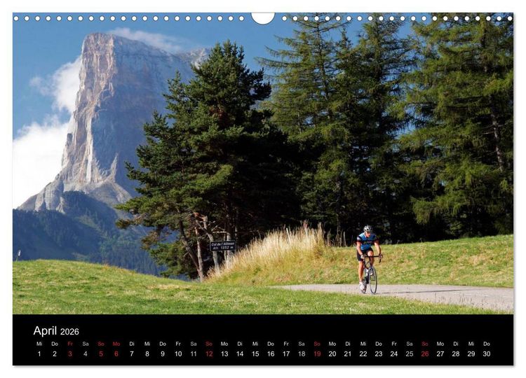 Produktbild: Alpenp&auml;sse auf dem Rennrad Vol. 1 (Wandkalender 2026 DIN A3 quer), CALVENDO Monatskalender