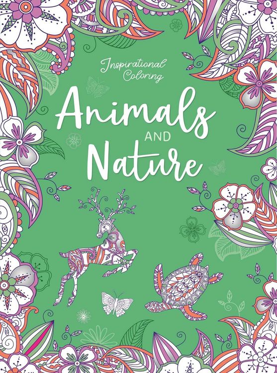 Produktbild: Inspirational Coloring: Animals and Nature