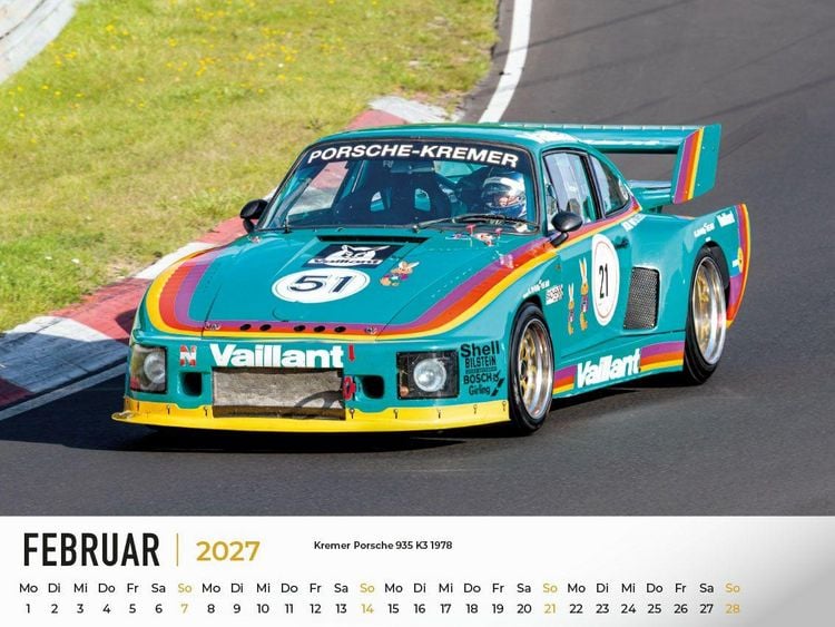 Produktbild: Porsche im Rennsport Kalender 2027