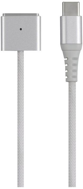 Produktbild: Renkforce USB-Ladekabel USB-C&reg;, Magsafe 3 2.00m Wei&szlig; magnetischer Stecker RF-6437916