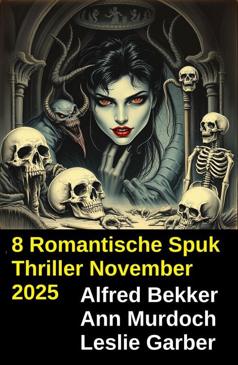 Produktbild: 8 Romantische Spuk Thriller November 2025