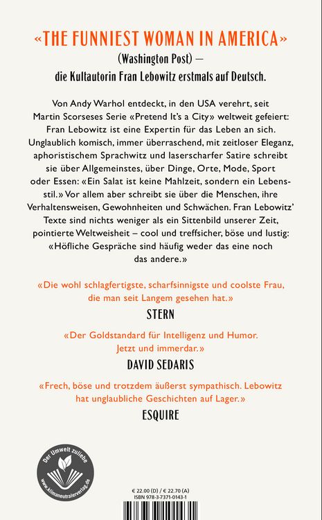 Produktbild: New York und der Rest der Welt