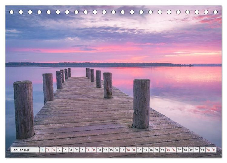 Produktbild: Willkommen im Saalekreis (Tischkalender 2027 DIN A5 quer), CALVENDO Monatskalender