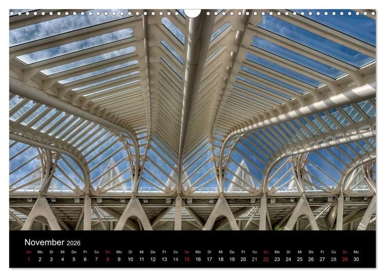 Produktbild: Moderne Architektur in Valencia (Wandkalender 2026 DIN A3 quer), CALVENDO Monatskalender