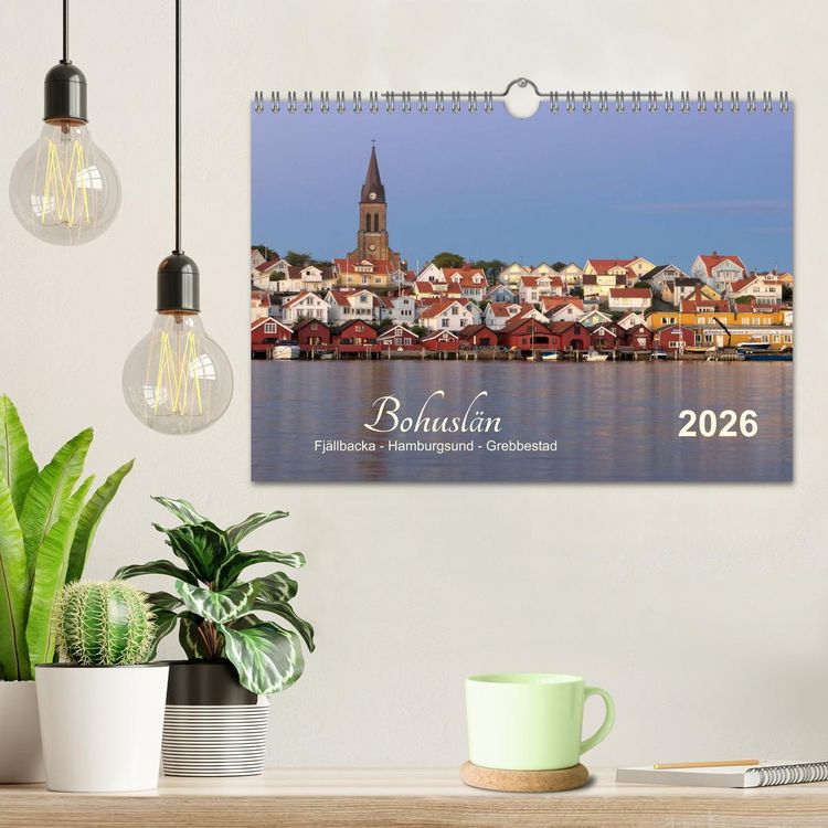 Produktbild: Bohusl&auml;n Fj&auml;llbacka - Hamburgsund - Grebbestad 2026 (Wandkalender 2026 DIN A4 quer), CALVENDO Monatskalender