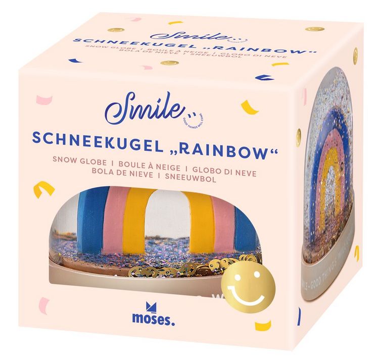 Produktbild: Smile Schneekugel Rainbow