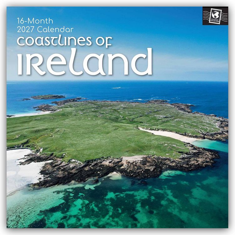 Produktbild: Coastlines of Ireland &ndash; Irlands K&uuml;sten 2027 &ndash; 16-Monatskalender
