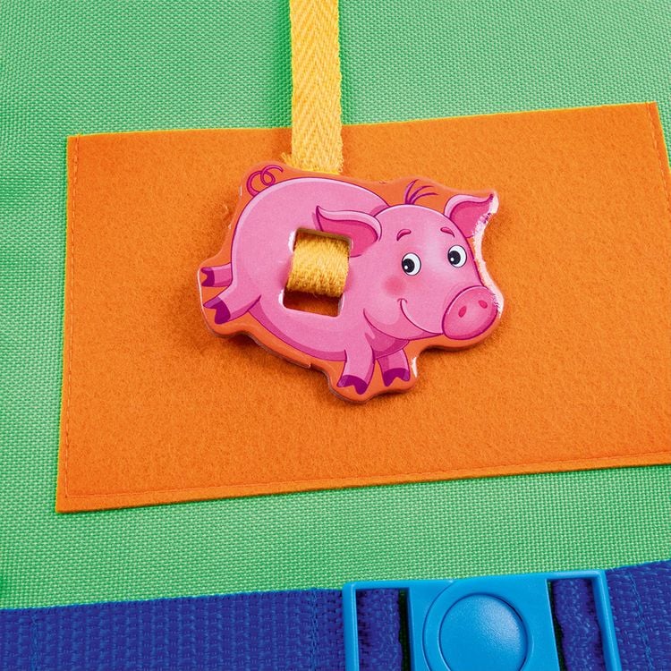 Produktbild: Lernspiel Roter K&auml;fer Busy Board Schwein RZ2001-03