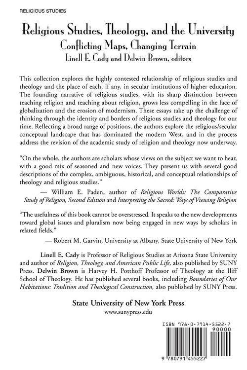 Produktbild: Religious Studies, Theology, and the University