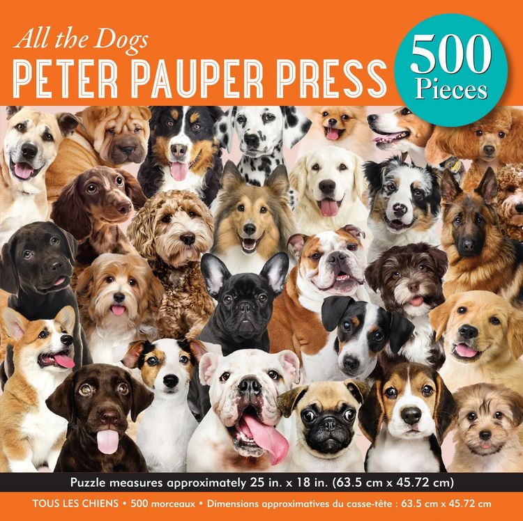 Produktbild: All the Dogs 500 Piece Jigsaw Puzzle