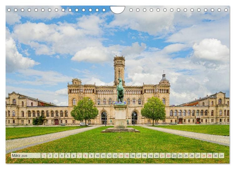 Produktbild: Hannover Stadtansichten (Wandkalender 2026 DIN A4 quer), CALVENDO Monatskalender